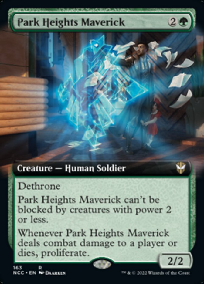 Park Heights Maverick (Extended Art) [Streets of New Capenna Commander] | Black Swamp Games