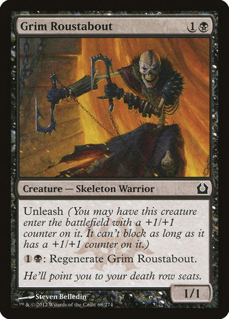 Grim Roustabout [Return to Ravnica] | Black Swamp Games