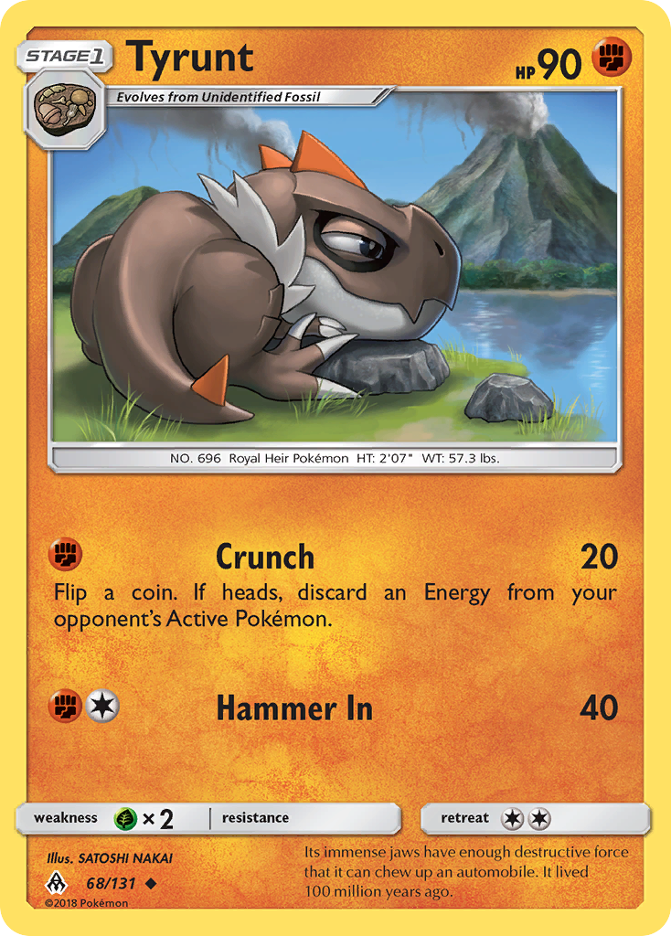 Tyrunt (68/131) [Sun & Moon: Forbidden Light] | Black Swamp Games