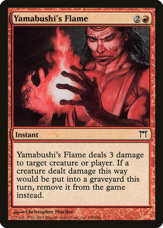 Yamabushi's Flame [Champions of Kamigawa] | Black Swamp Games