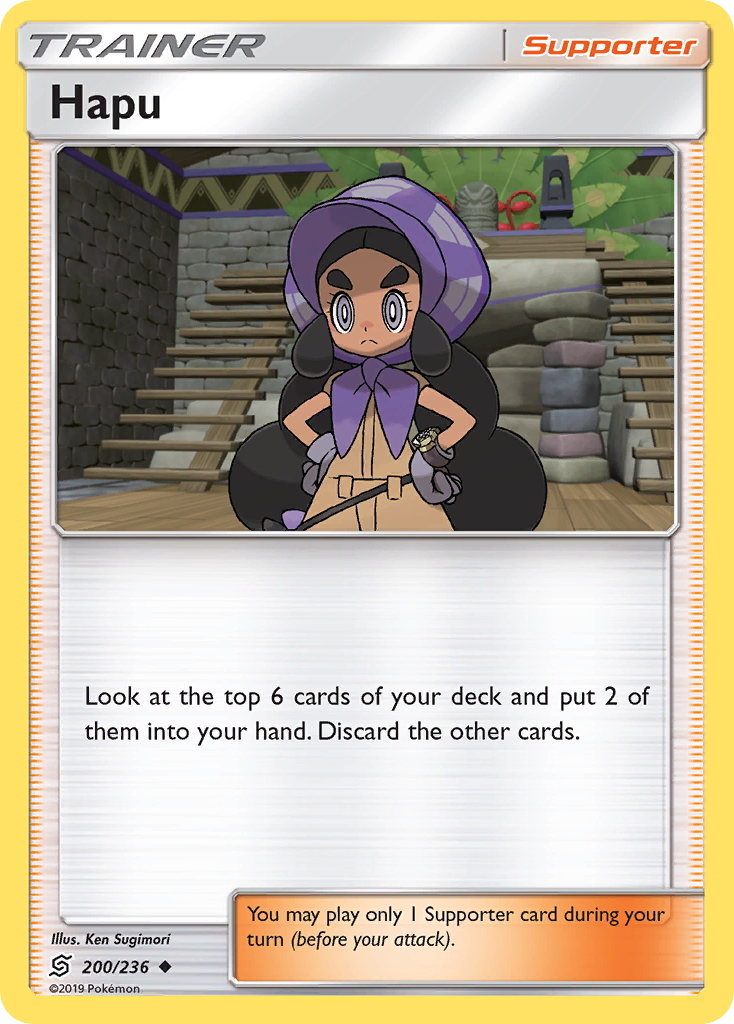 Hapu (200/236) [Sun & Moon: Unified Minds] | Black Swamp Games