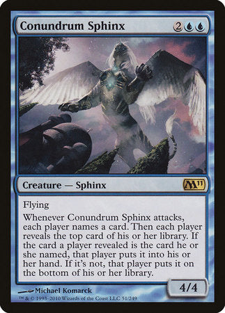 Conundrum Sphinx [Magic 2011] | Black Swamp Games