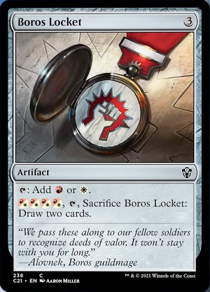 Boros Locket [Commander 2021] | Black Swamp Games