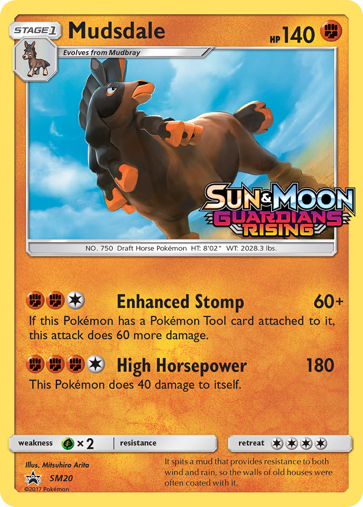 Mudsdale (SM20) [Sun & Moon: Black Star Promos] | Black Swamp Games