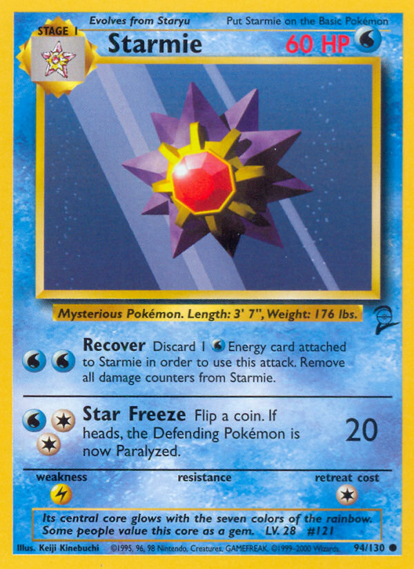 Starmie (94/130) [Base Set 2] | Black Swamp Games