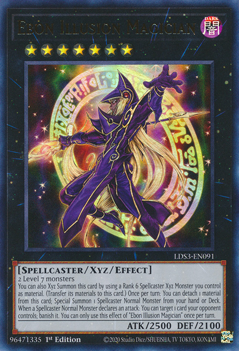 Ebon Illusion Magician [LDS3-EN091] Ultra Rare | Black Swamp Games