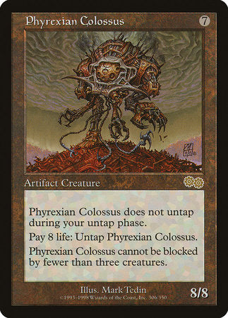 Phyrexian Colossus [Urza's Saga] | Black Swamp Games