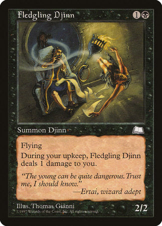 Fledgling Djinn [Weatherlight] | Black Swamp Games