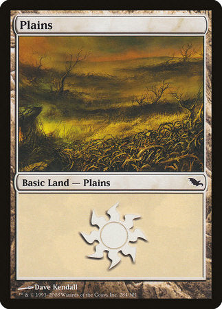 Plains (284) [Shadowmoor] | Black Swamp Games