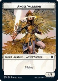 Angel Warrior // Hydra Double-sided Token [Zendikar Rising Tokens] | Black Swamp Games
