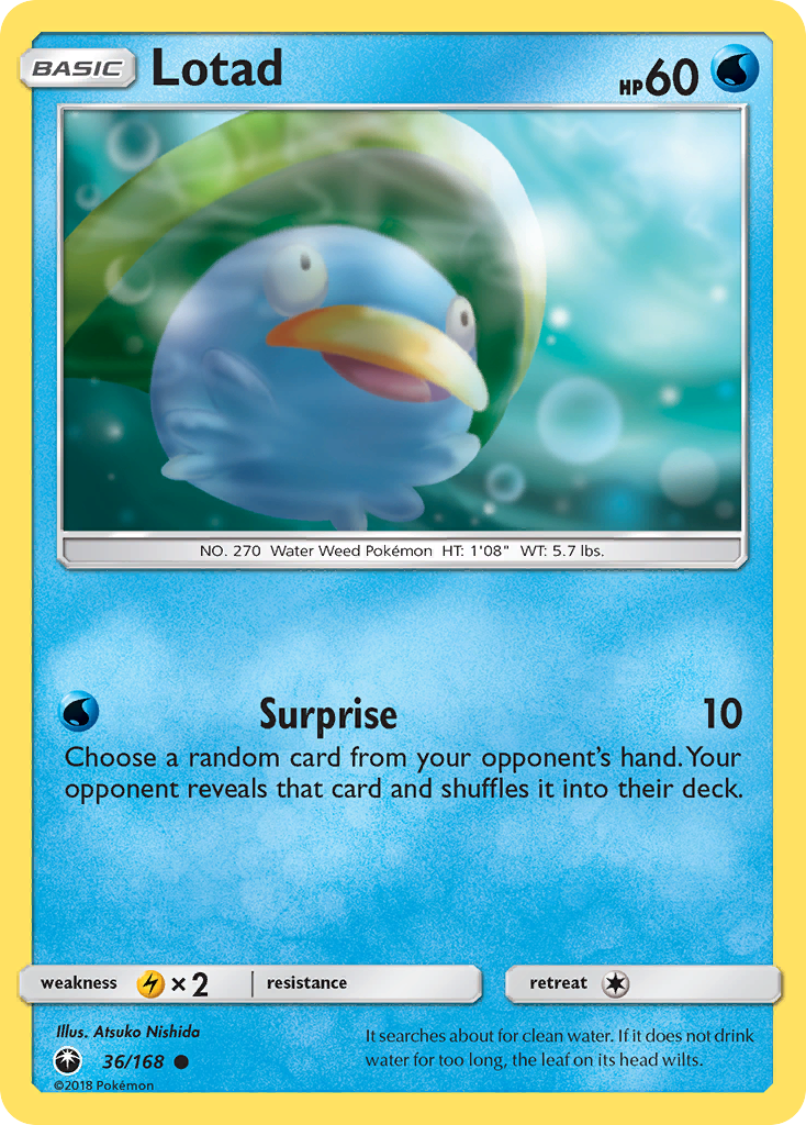 Lotad (36/168) [Sun & Moon: Celestial Storm] | Black Swamp Games