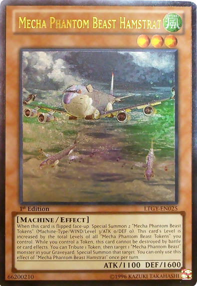 Mecha Phantom Beast Hamstrat [LTGY-EN025] Ultimate Rare | Black Swamp Games