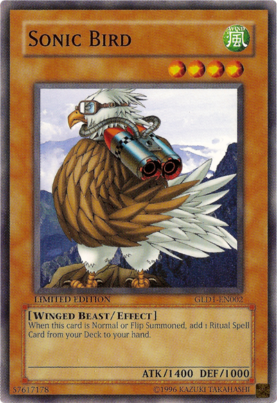 Sonic Bird [GLD1-EN002] Common | Black Swamp Games