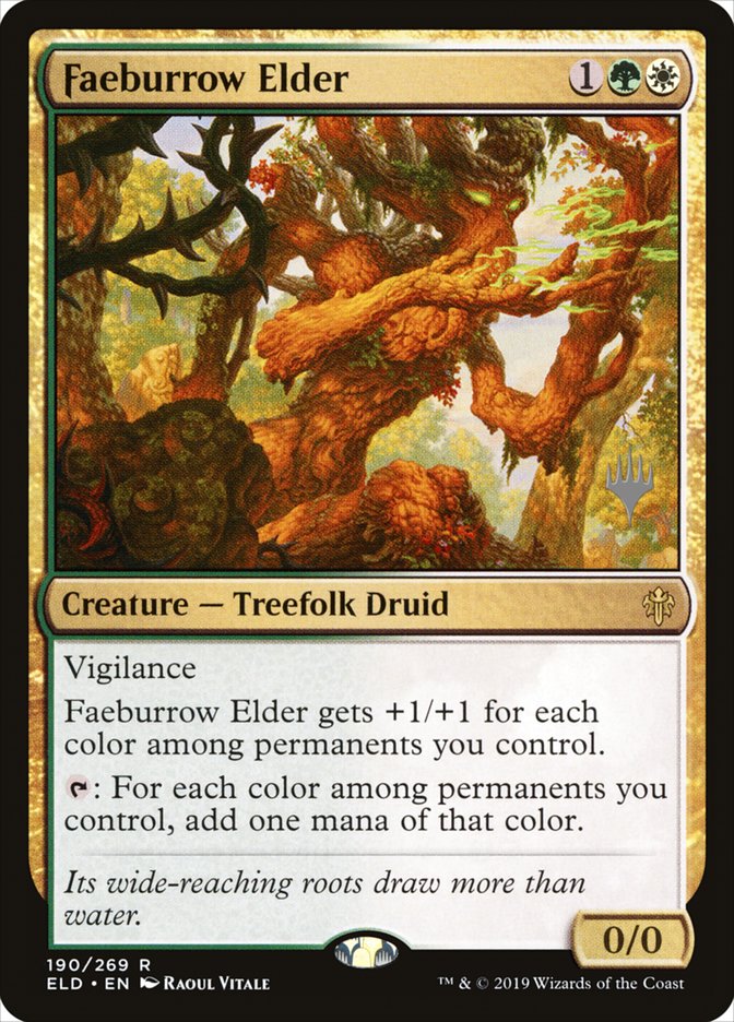 Faeburrow Elder (Promo Pack) [Throne of Eldraine Promos] | Black Swamp Games