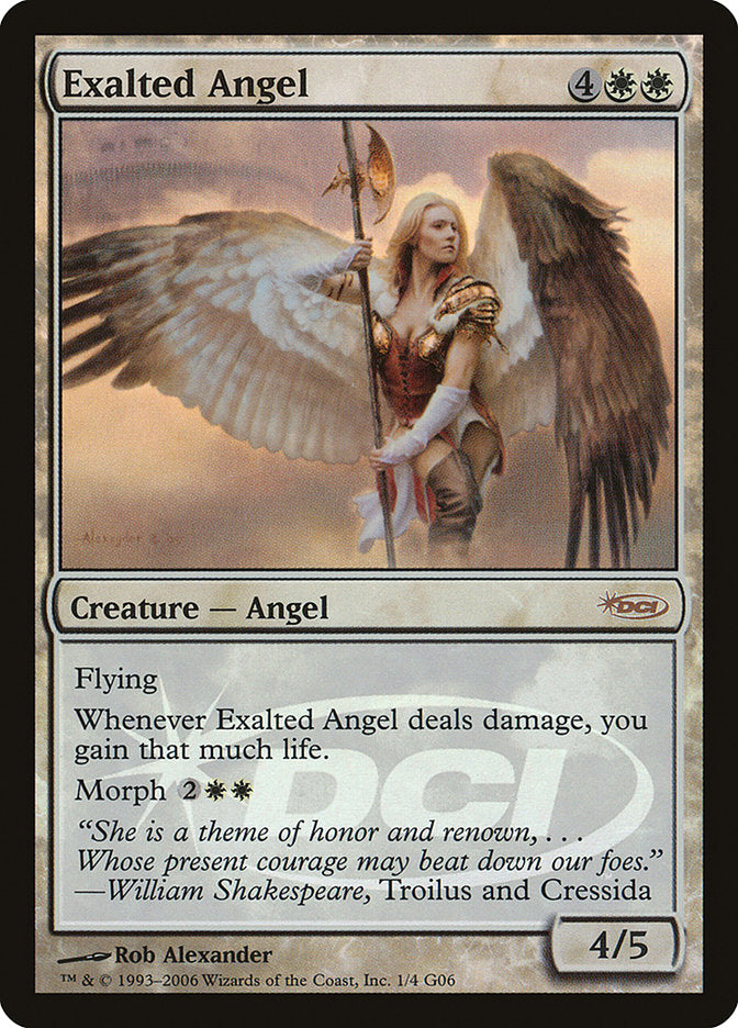 Exalted Angel [Judge Gift Cards 2006] | Black Swamp Games