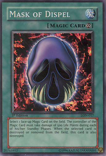 Mask of Dispel [LON-017] Super Rare | Black Swamp Games