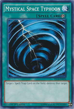 Mystical Space Typhoon [YS14-EN024] Common | Black Swamp Games