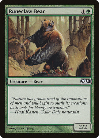 Runeclaw Bear [Magic 2011] | Black Swamp Games