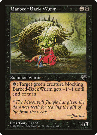 Barbed-Back Wurm [Mirage] | Black Swamp Games