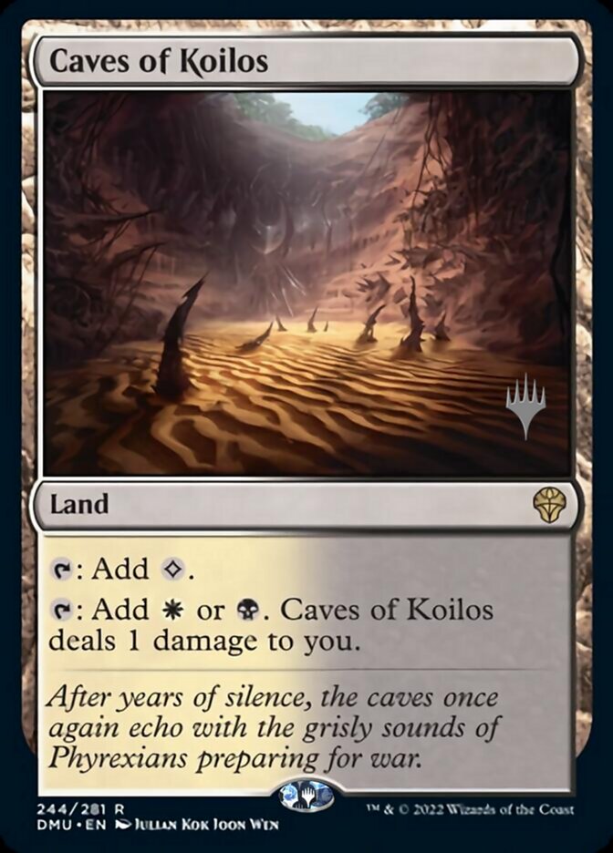 Caves of Koilos (Promo Pack) [Dominaria United Promos] | Black Swamp Games