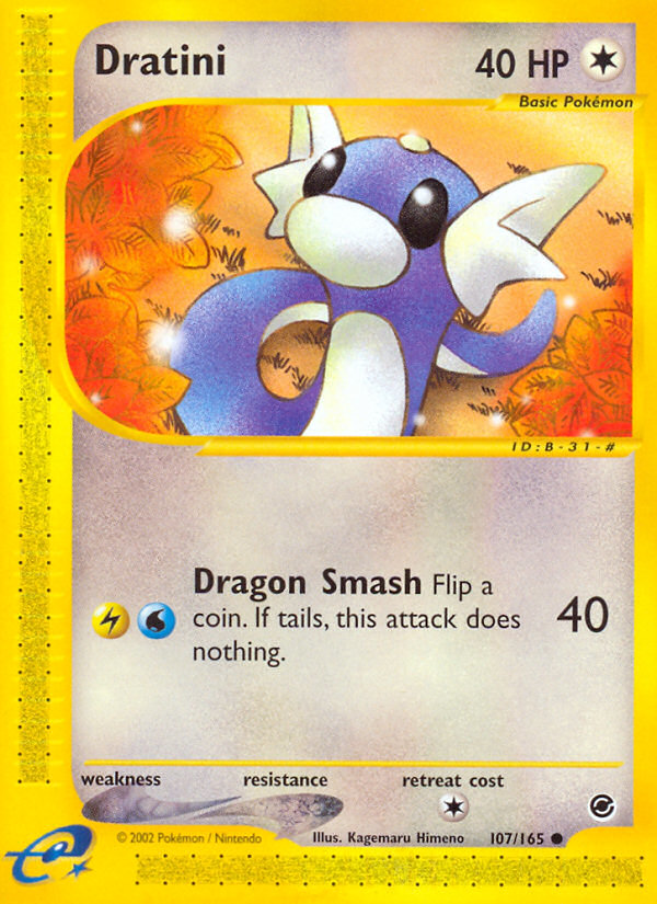 Dratini (107/165) [Expedition: Base Set] | Black Swamp Games