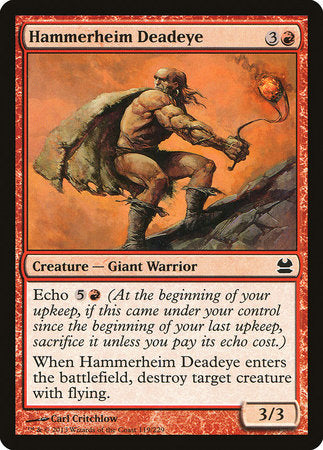 Hammerheim Deadeye [Modern Masters] | Black Swamp Games