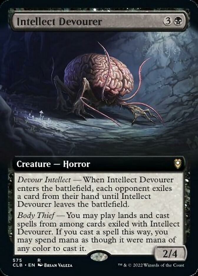 Intellect Devourer (Extended Art) [Commander Legends: Battle for Baldur's Gate] | Black Swamp Games