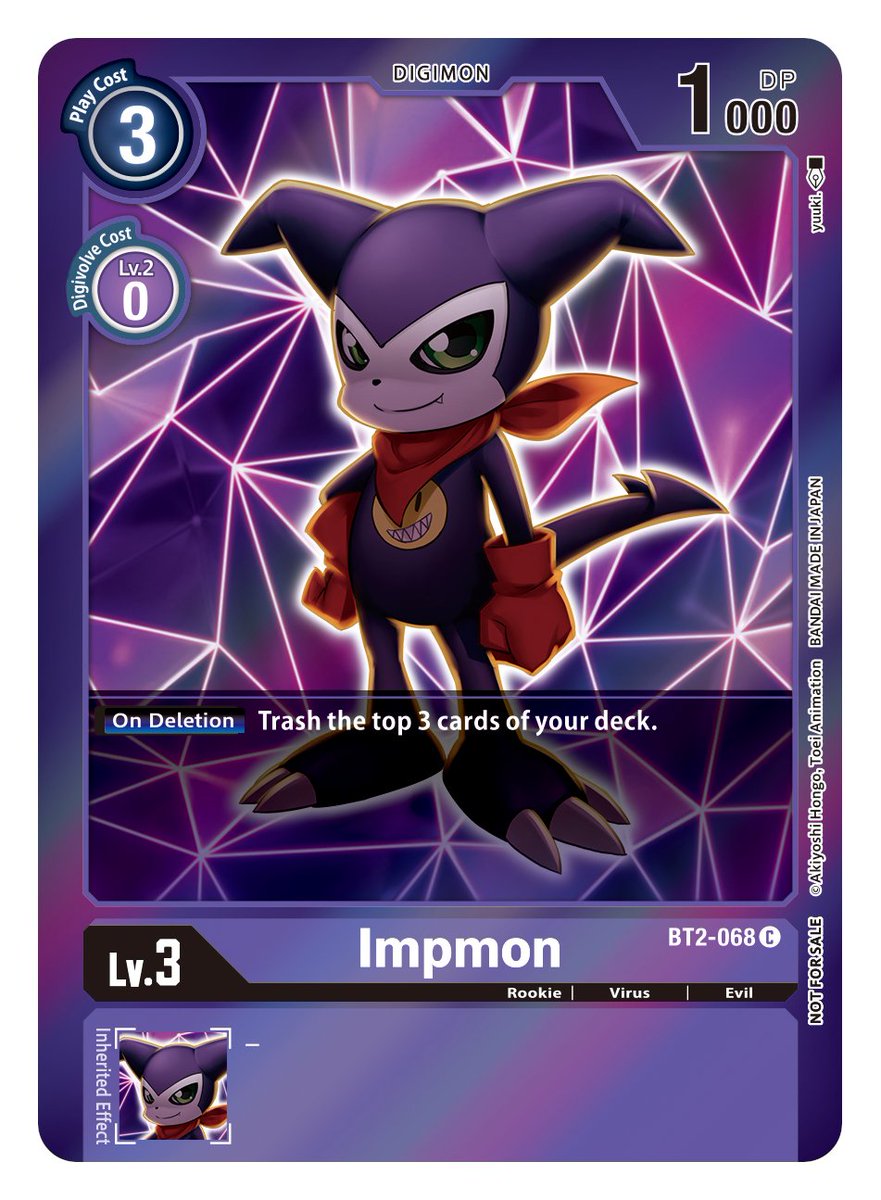 Impmon [BT2-068] (Event Pack 2) [Release Special Booster Ver.1.0] | Black Swamp Games