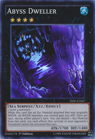 Abyss Dweller [THSF-EN047] Super Rare | Black Swamp Games