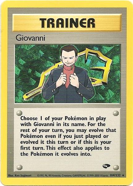 Giovanni (104/132) [Gym Challenge Unlimited] | Black Swamp Games