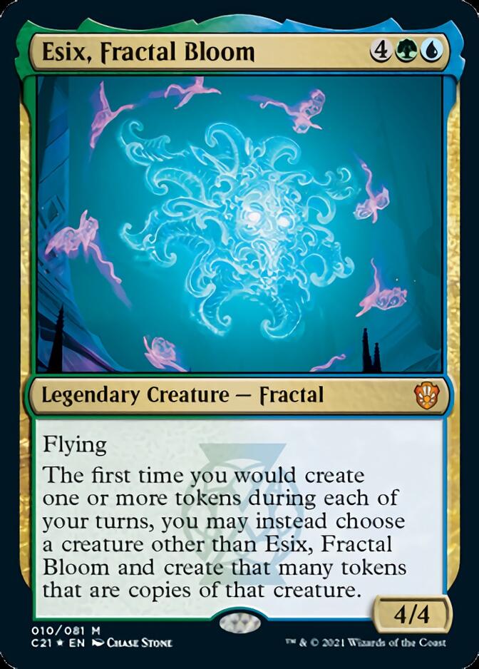 Esix, Fractal Bloom [Commander 2021] | Black Swamp Games