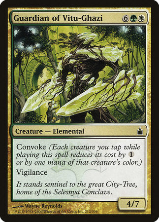 Guardian of Vitu-Ghazi [Ravnica: City of Guilds] | Black Swamp Games