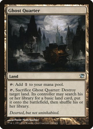 Ghost Quarter [Innistrad] | Black Swamp Games