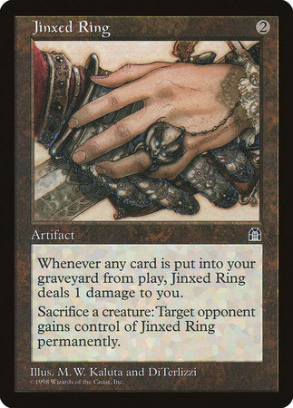 Jinxed Ring [Stronghold] | Black Swamp Games