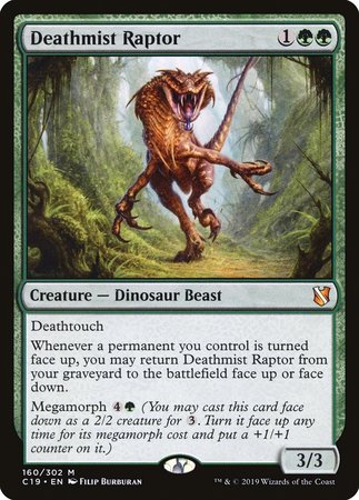 Deathmist Raptor [Commander 2019] | Black Swamp Games