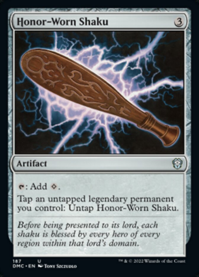Honor-Worn Shaku [Dominaria United Commander] | Black Swamp Games