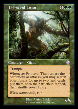 Primeval Titan (Timeshifted) [Time Spiral Remastered] | Black Swamp Games