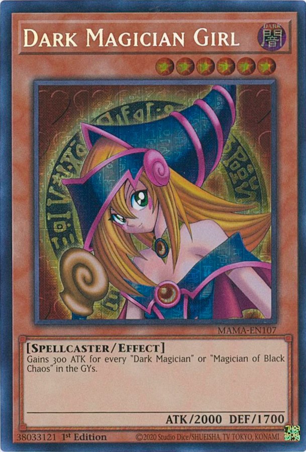 Dark Magician Girl [MAMA-EN107] Secret Pharaoh's Rare | Black Swamp Games