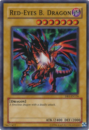 Red-Eyes B. Dragon [DB1-EN126] Super Rare | Black Swamp Games