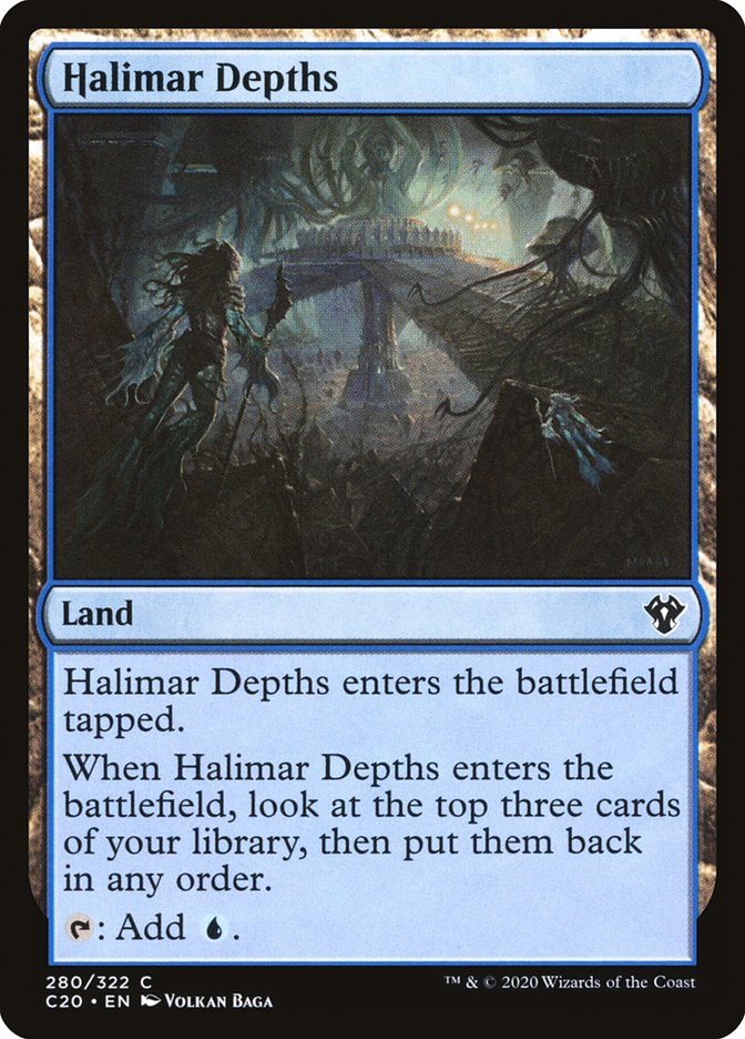 Halimar Depths [Commander 2020] | Black Swamp Games