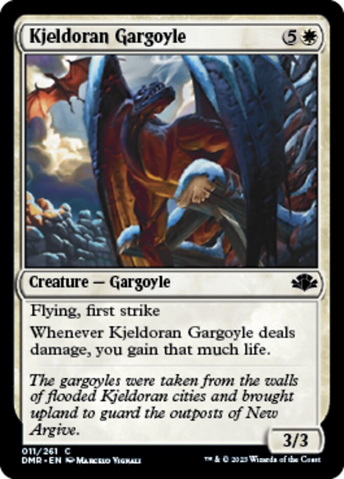 Kjeldoran Gargoyle [Dominaria Remastered] | Black Swamp Games