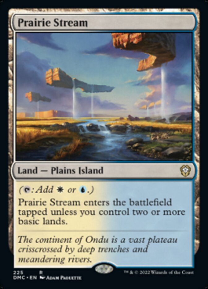 Prairie Stream [Dominaria United Commander] | Black Swamp Games