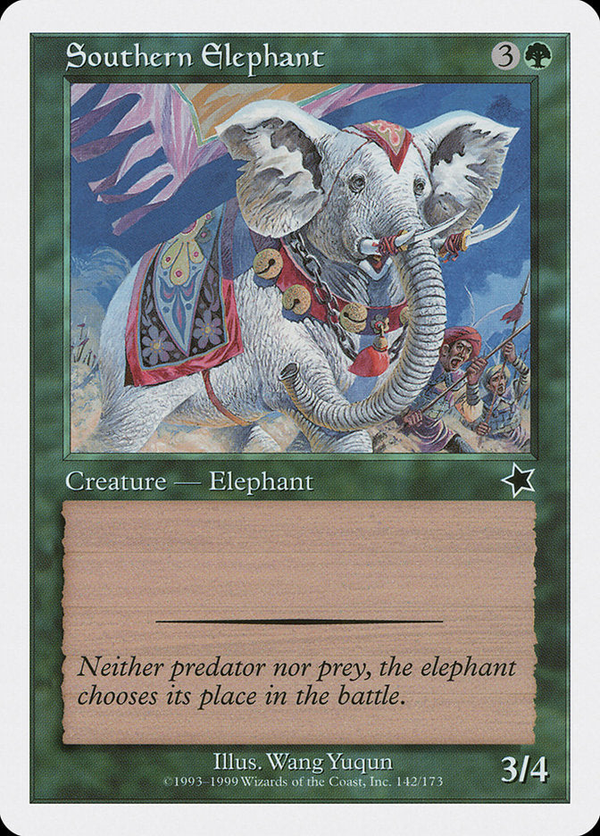 Southern Elephant [Starter 1999] | Black Swamp Games