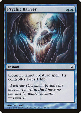 Psychic Barrier [New Phyrexia] | Black Swamp Games