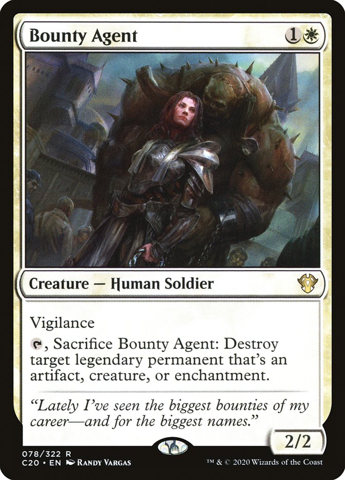 Bounty Agent [Commander 2020] | Black Swamp Games