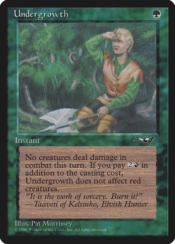 Undergrowth (Wiping Brow) [Alliances] | Black Swamp Games