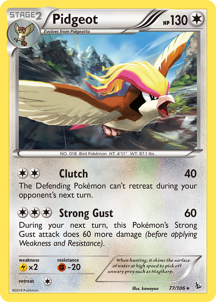 Pidgeot (77/106) [XY: Flashfire] | Black Swamp Games