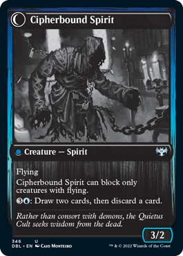 Soulcipher Board // Cipherbound Spirit [Innistrad: Double Feature] | Black Swamp Games