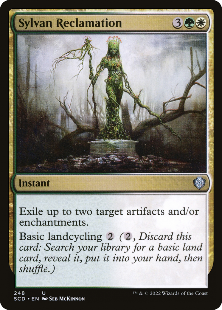 Sylvan Reclamation [Starter Commander Decks] | Black Swamp Games