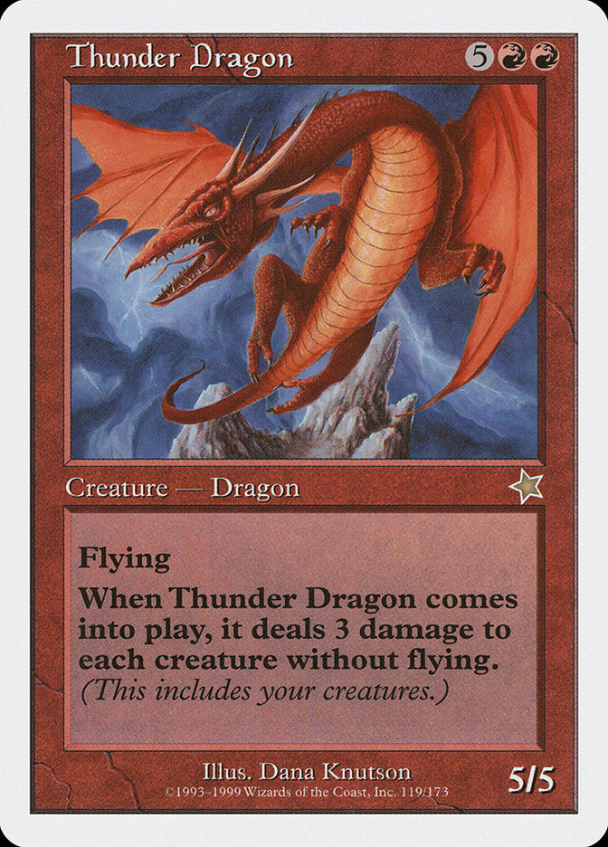 Thunder Dragon [Starter 1999] | Black Swamp Games